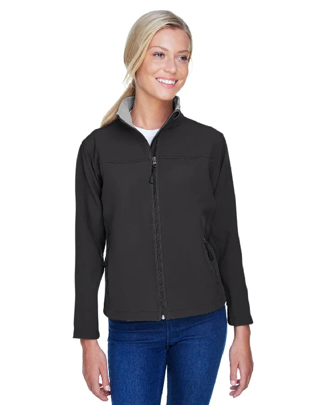 Devon & Jones Ladies Soft Shell Jacket | Black