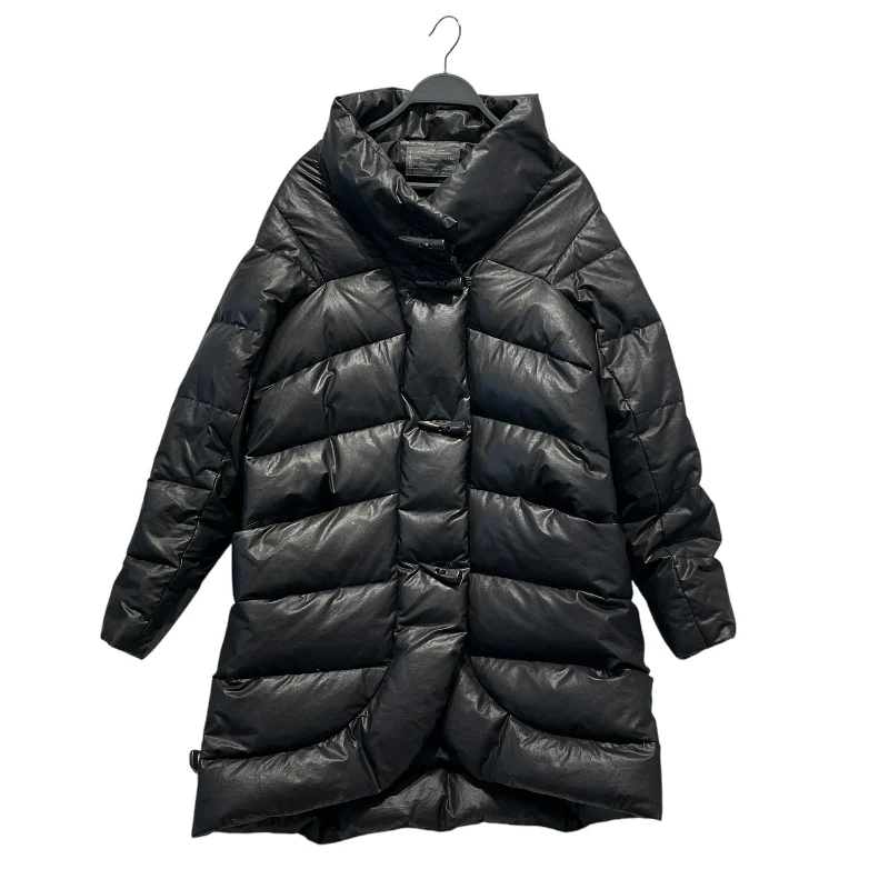 ALLSAINTS SPITALFIELDS/Puffer Jkt/M/Leather/BLK/