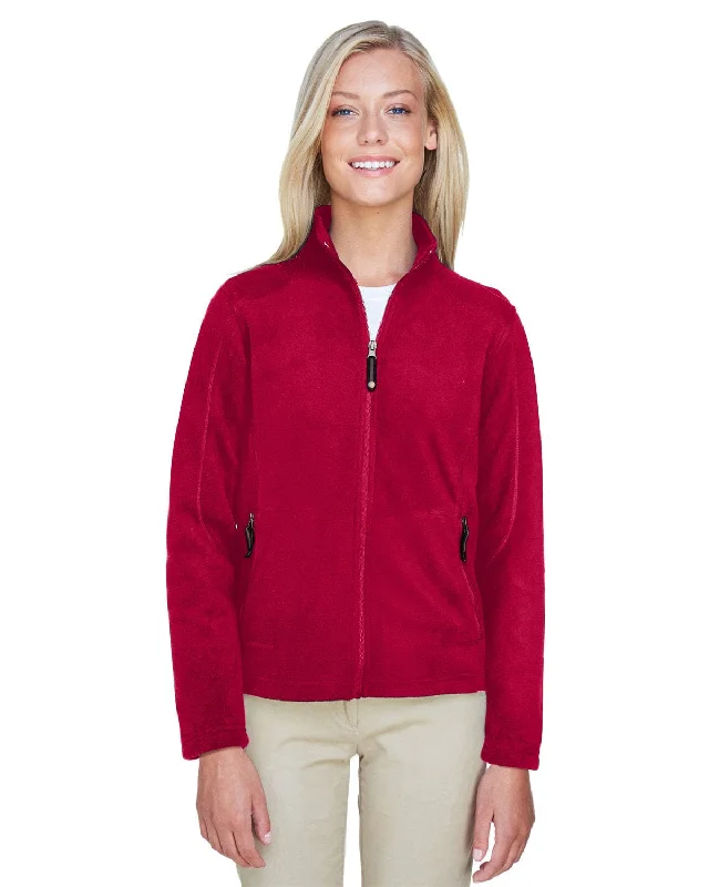 North End Voyage Ladies Fleece Jacket | Classic Red