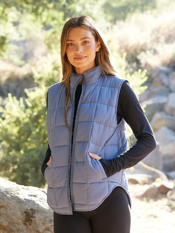Aubri Packable Puffer Vest