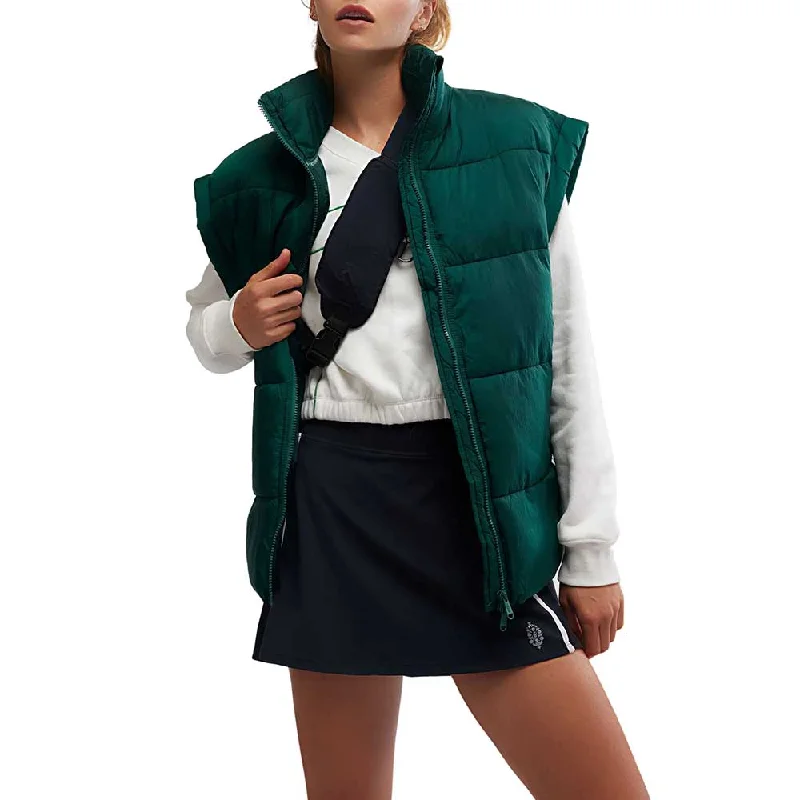 Women's In A Bubble Puffer Vest - Evergreen