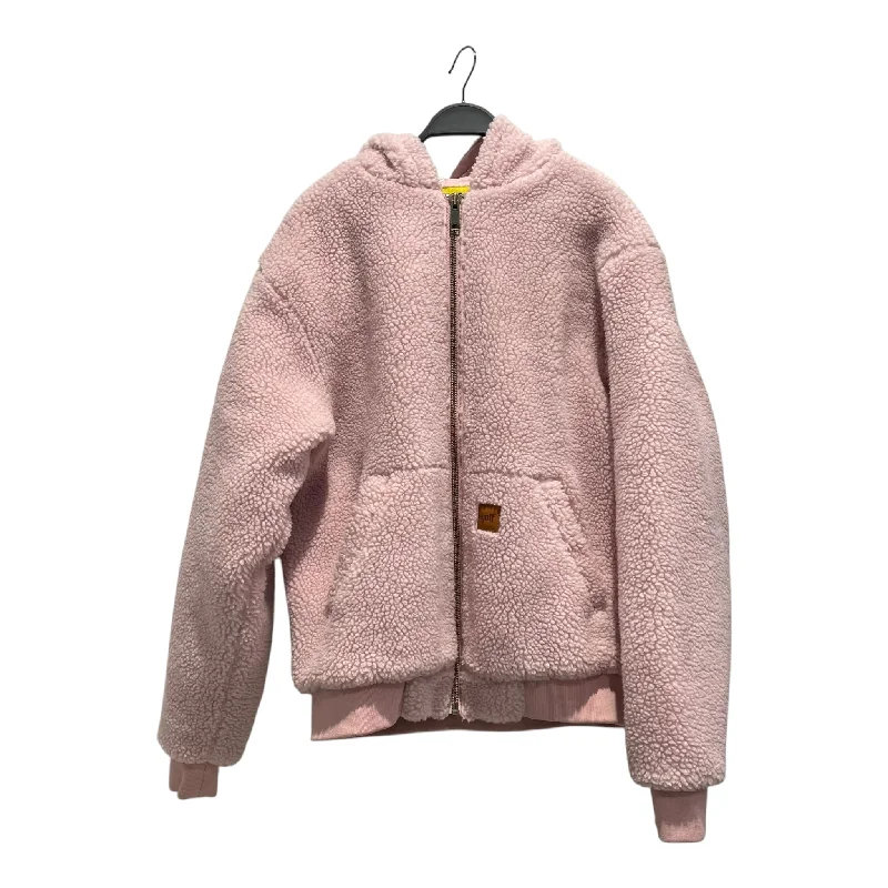 GOLF WANG/Jacket/M/Polyester/PNK/Sherpa