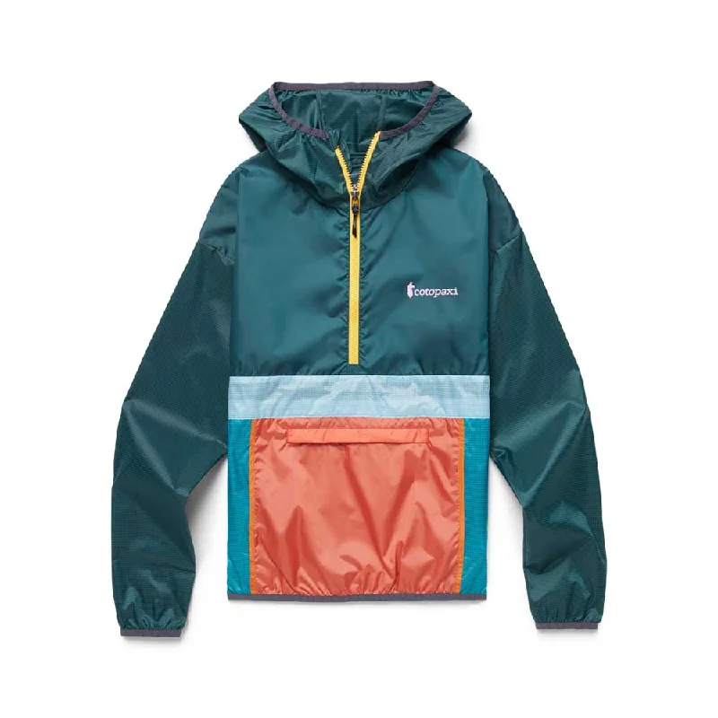 Women's Teca Half-Zip Windbreaker - Super Food