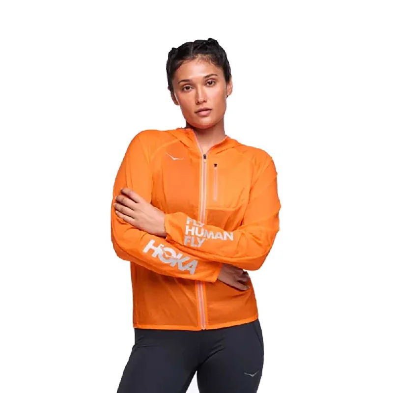 Women's Skyflow Jacket Viz - Electric Tangerine