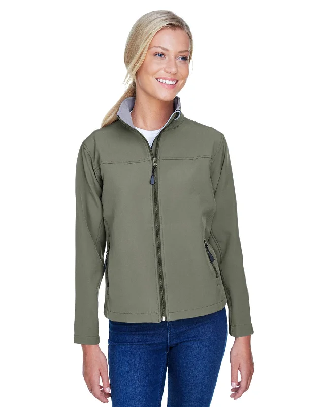 Devon & Jones Ladies Soft Shell Jacket | Olive