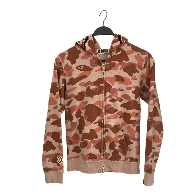 BAPE/Jacket/XS/Camouflage/Cotton/PNK/SHARK