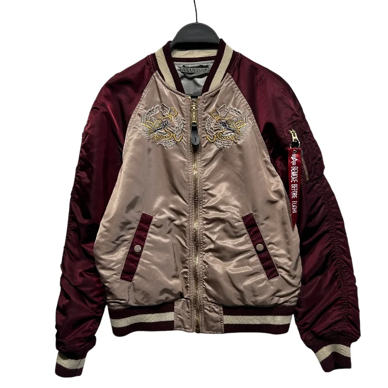 ALPHA INDUSTRIES/Jacket/XS/Nylon/PPL/