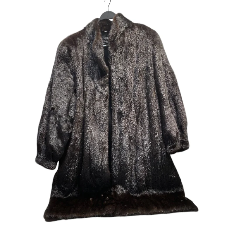 SAGA MINK/Coat/Fur/BRW/