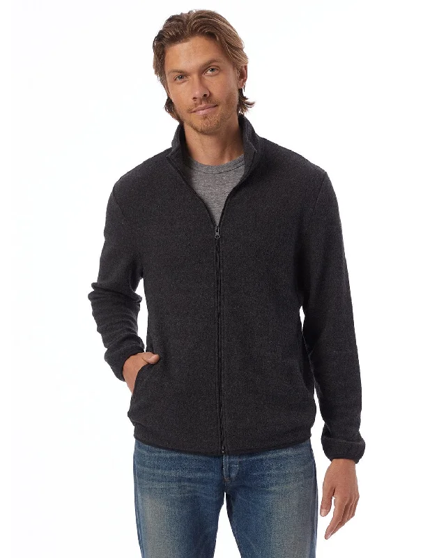 Alternative Adult Full Zip Fleece Jacket | Eco Black
