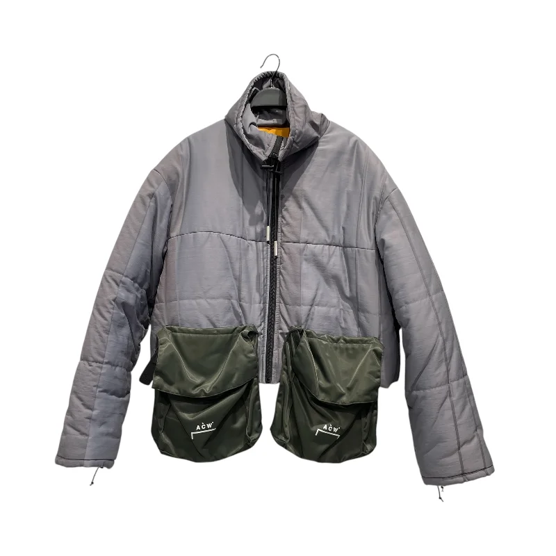 A-COLD-WALL/Puffer Jkt/M/SLV/Puffer W/ Detachable Pockets