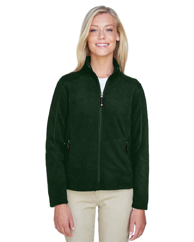 North End Voyage Ladies Fleece Jacket | Forest