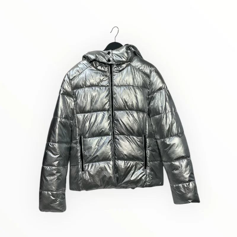 MARC JACOBS/Puffer Jkt/M/Nylon/SLV/