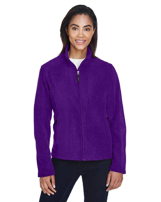 Core 365 Journey Ladies Fleece Jacket | Campus Purple