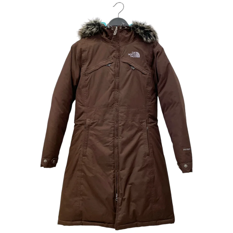 THE NORTH FACE/Mountain Parka/XS/Nylon/BRW/
