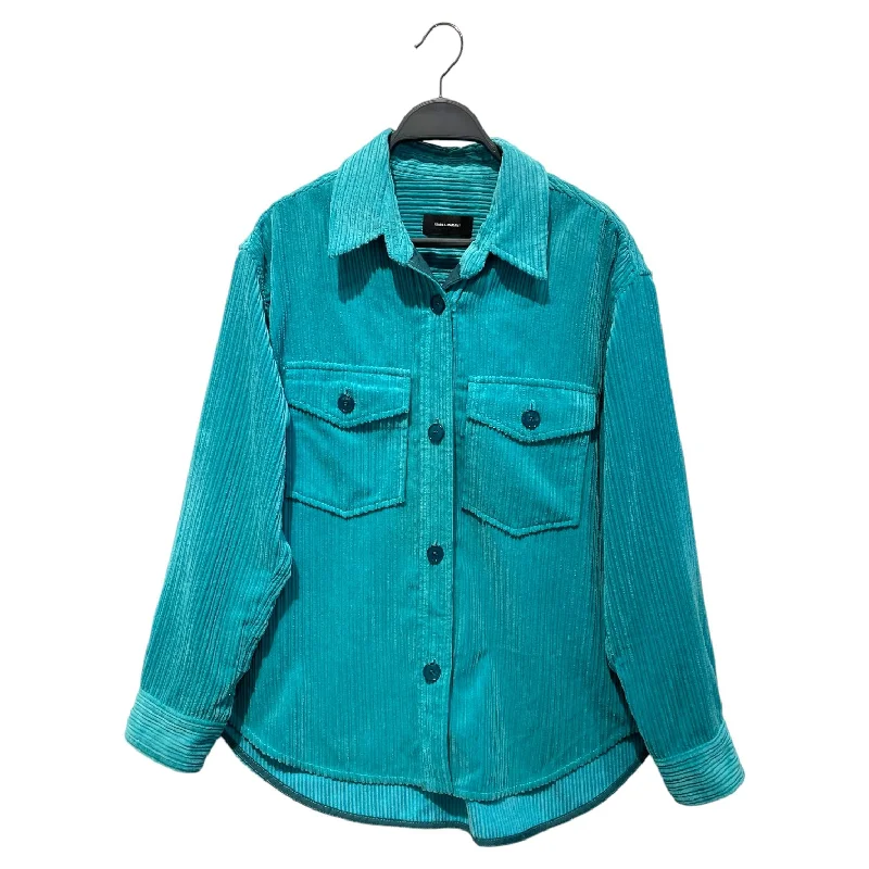 ISABEL MARANT/Jacket/L/Corduroy/BLU/baby blue cord