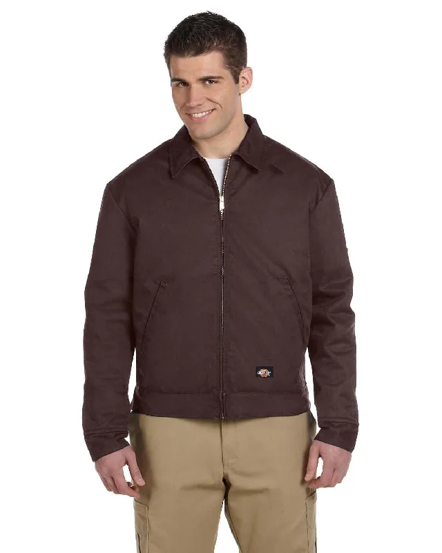 Dickies Lined Eisenhower Jacket | Dark Brown