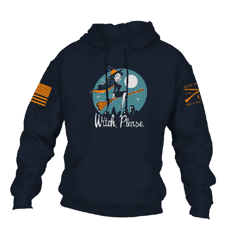 Women's Witch, Please Hoodie - Navy