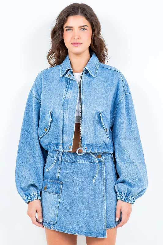 BlueFlex Crop Jacket