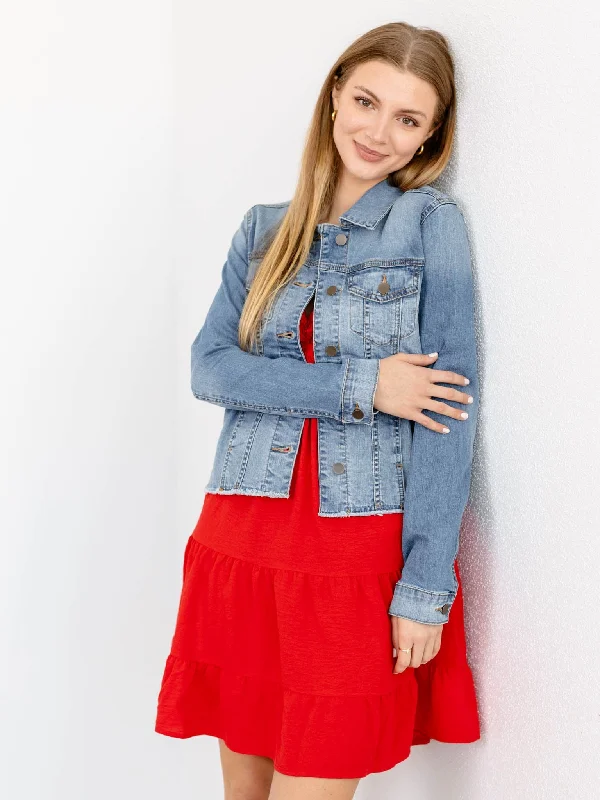 KUT Diagnosed Julia Crop Jacket