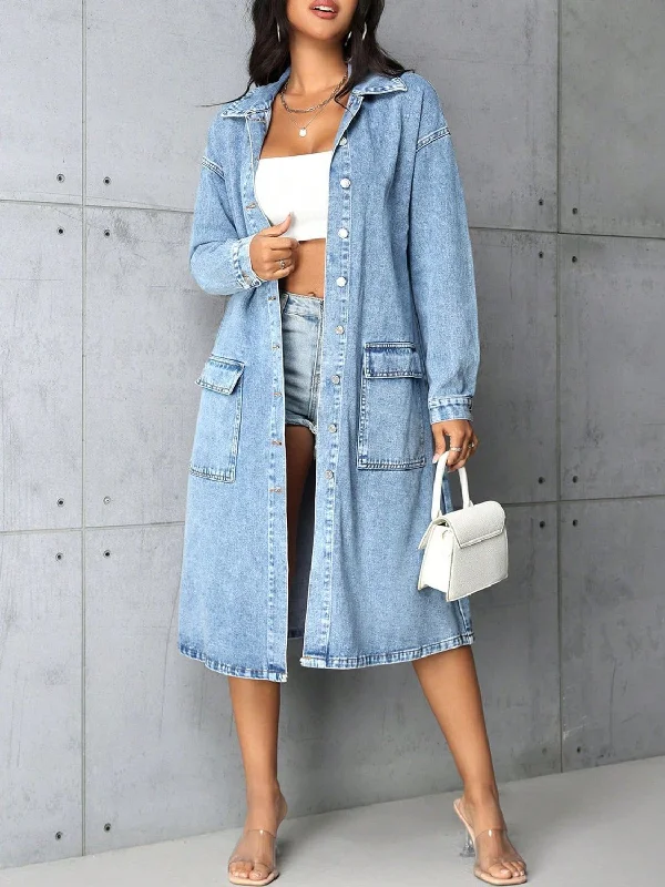 Denim Delight Button-Up