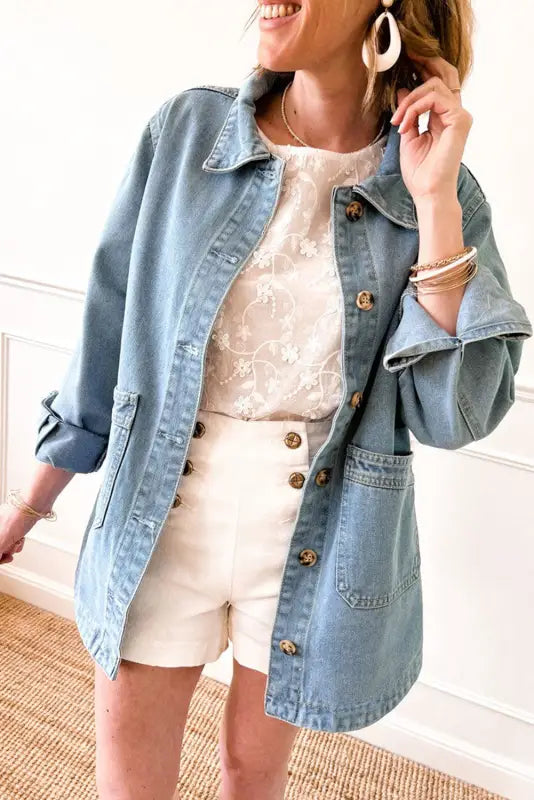 Twilight Tint Denim Jacket