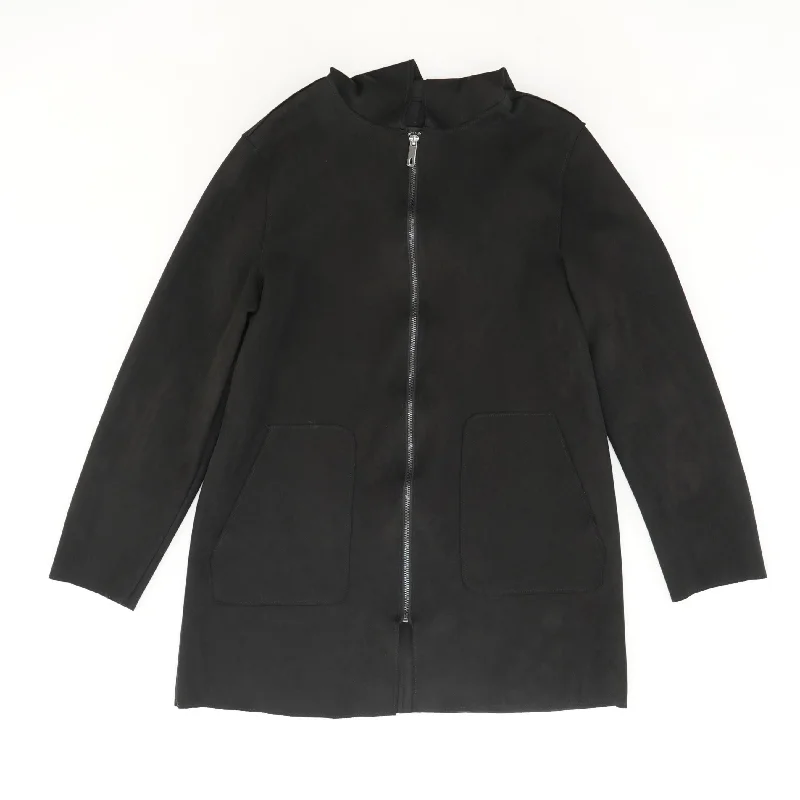 Black Faux Leather Jacket