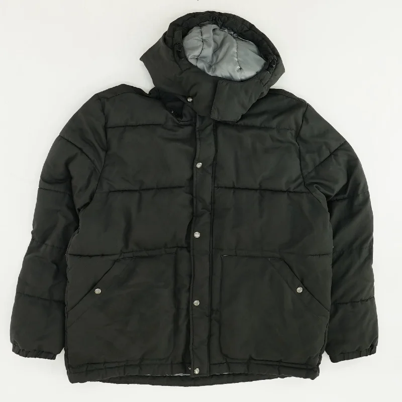 Charcoal Puffer Jacket