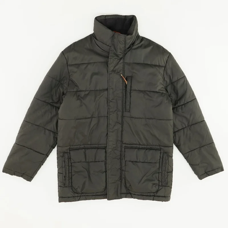 Charcoal Puffer Jacket