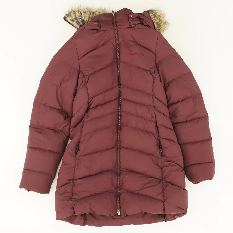 Maroon Puffer Jacket