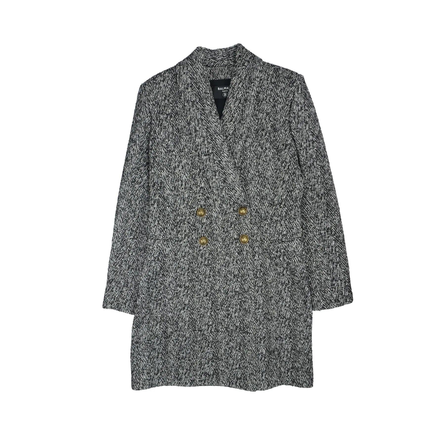 Balmain Wool Jacket - Women's 42