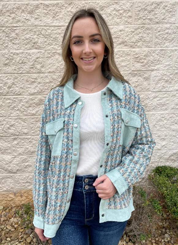 Take A Chance Tweed Jacket