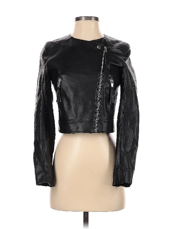 Faux Leather Jacket