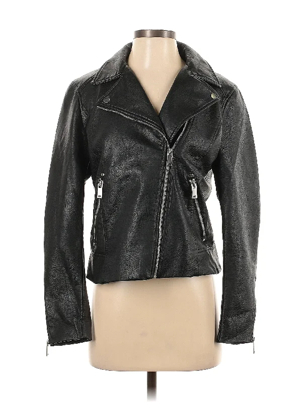 Faux Leather Jacket